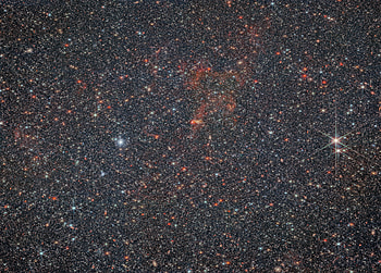 Irregular Galaxy NGC 6822, James Webb Space Telescope, Sci Fi, Stars HD wallpaper