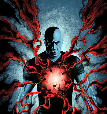 Vin Diesel, Bloodshot, 2020 movie, art HD phone wallpaper