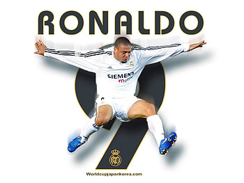 Ronaldo Nazário, real madrid, luiz ronaldo, ronaldo, ronaldo nazario HD wallpaper