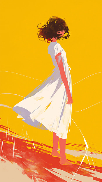 Sunny Daydream - Girl in Sundress , girl HD phone wallpaper