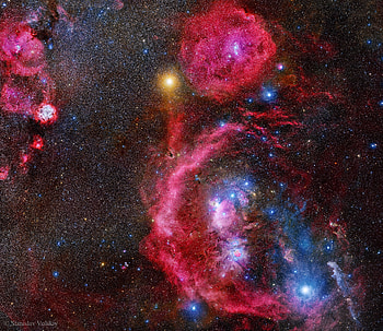 Soace Orion Constellations Space , space, constellations, digital-universe, stars HD wallpaper