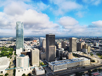 Oklahoma City skyline, Travels, Neighborhoods, Bellhop HD wallpaper