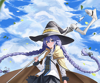 Roxy Migurdia, Roxy Migurdia, Anime, Mushoku Tensei: Jobless Reincarnation HD wallpaper