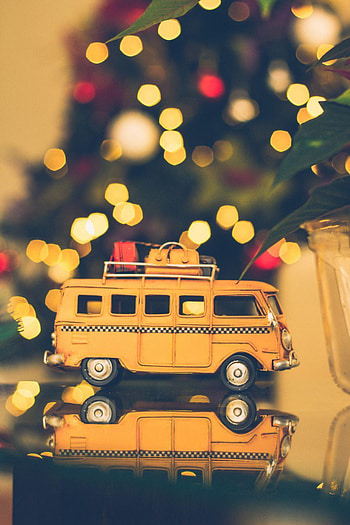 Van, vintage, vehicle, toy HD phone wallpaper
