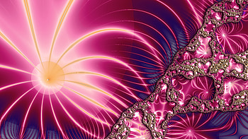 Trippy Psychedelic Fractal, trippy, psychedelic, aesthetic, purple, Abstract, fractal, abstract purple HD wallpaper
