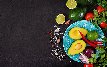Avocado, Still life graphy, Colorful vegetables, Lime HD wallpaper