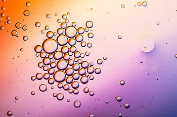 Abstract, Water, Bubbles, Liquid, Gradient HD wallpaper