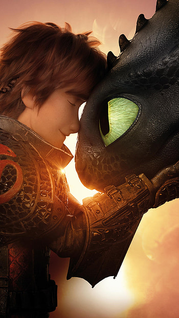 How to Train Your Dragon: The Hidden World (2022) movie HD phone wallpaper