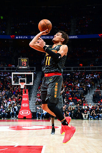 Trae Young, Basketball , NBA uniforms, Atlanta basketball HD phone wallpaper