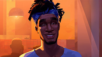 Entergalactic, Kid Cudi's animated series, Netflix reveals, Animated series HD wallpaper