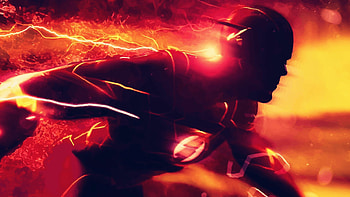 Flash, Superheroes HD wallpaper