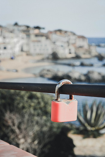 Lock, Miscellanea, Miscellaneous, Blur, Smooth, Locked, Pent HD phone wallpaper