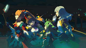 Honkai: Star Rail — Huohuo, Stelle, Guinaifen & Li Sushang, Huohuo (Honkai: Star Rail), Stelle (Honkai: Star Rail), video game, Honkai: Star Rail HD wallpaper