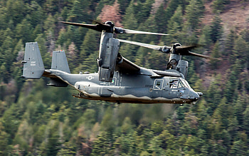 Bell Boeing V-22 Osprey, American tiltrotor, V-22, USAF, military tiltrotor, USA, military aviation HD wallpaper
