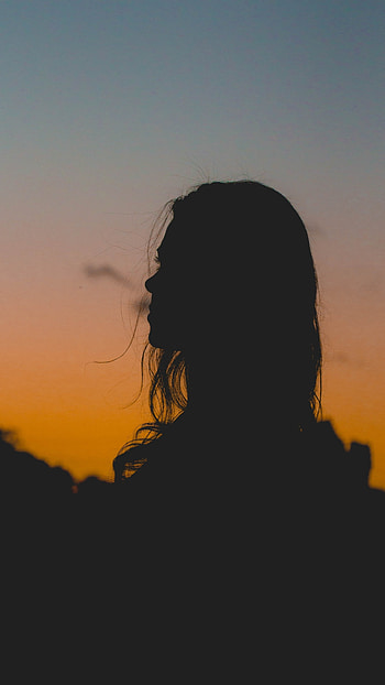 Girl Shadow, Girl HD phone wallpaper