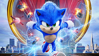 Sonic The Hedgehog, Movie Poster HD wallpaper