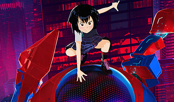 Movie, Spider-Verse, Peni Parker, spider-girl HD wallpaper