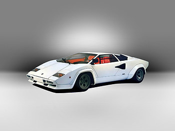 lamborghini countach lp400 s, countach, sports, italian, lamborghini HD wallpaper