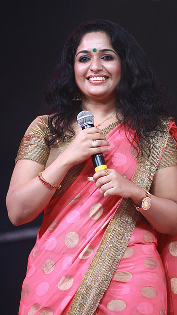 Kavya Madhavan, mallu actress, saree lover HD phone wallpaper