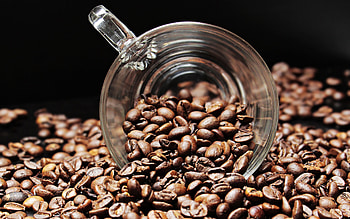 Food, Cup, Coffee Beans, Fried, Roasted HD wallpaper