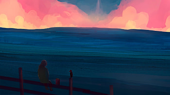 Alone Somewhere, artist, artwork, digital-art, artstation HD wallpaper