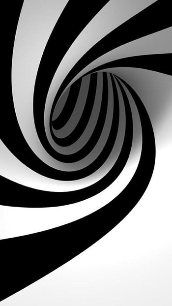Black And White, Abstract HD phone wallpaper
