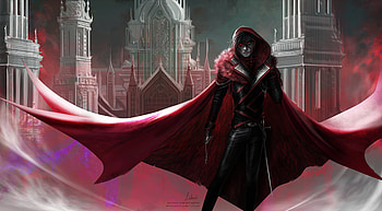 Red Riding Hood , artist, artwork, digital-art, deviantart HD wallpaper