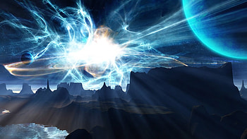 Landscape, Universe HD wallpaper