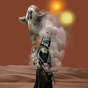 Boba Fett, mandalorian, star_wars, boba_fett HD phone wallpaper