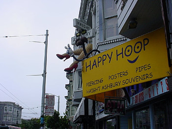 Who's trippen' now?, monument, san francisco, happy hoop, hippies, tourist area HD wallpaper