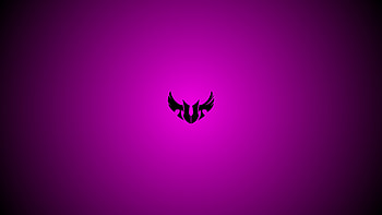 Asus Tuf Logo Minimal , asus, computer, logo, minimalism, minimalist, pink HD wallpaper