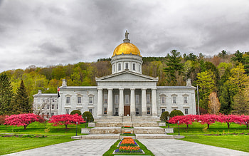 Vermont state house, Architectural landmark, Historical significance, Government building HD wallpaper
