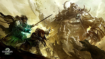 Guildwars 2 , Gaming aesthetic, Virtual world, Epic adventures HD wallpaper