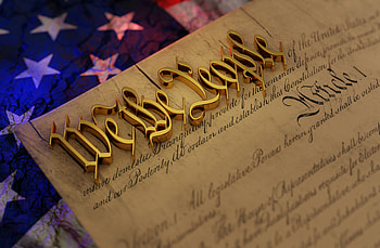 We The People In American Constitution Scroll, American, 4th Of July, United States HD wallpaper