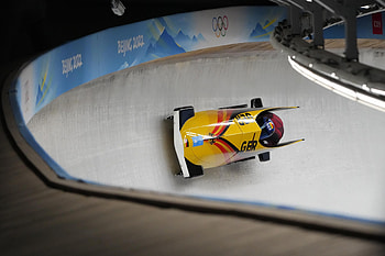 2022 Beijing Olympics, Bobsleigh HD wallpaper