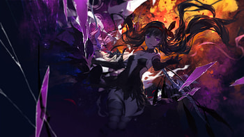 Madoka Magica, a day, Artistic creations, Beautiful HD wallpaper