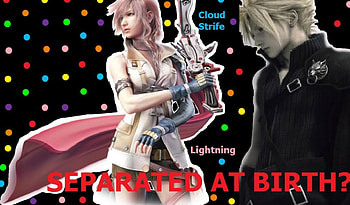 Cloud and Lightning, lightning, ffvii, ffxiii, cloud strife HD wallpaper