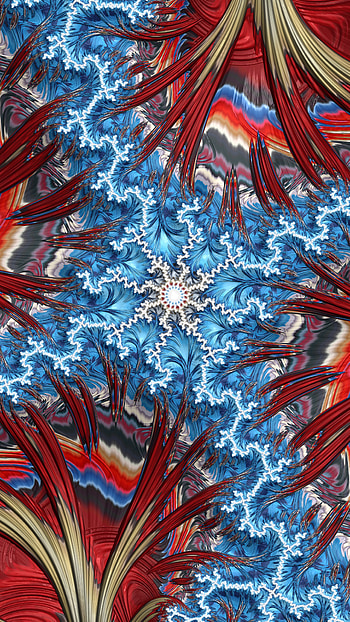 Trippy Psychedelic Fractal Art, trippy, psychedelic, hippie, Abstract, fractal HD phone wallpaper