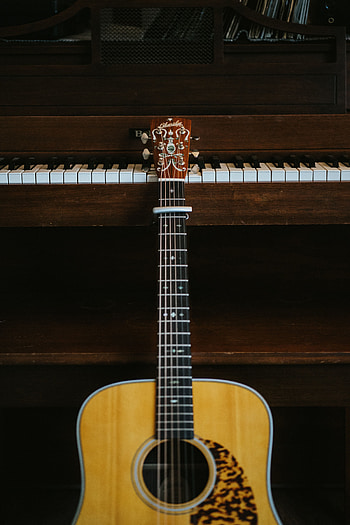 Music, Piano, Guitar, Musical Instrument, Keys, Strings HD phone wallpaper
