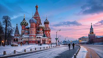 Moscow Twilight — St. Basil's Ultra, Russia, Saint Basil's Cathedral HD wallpaper
