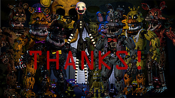 FNAF 2-4 ! HD wallpaper