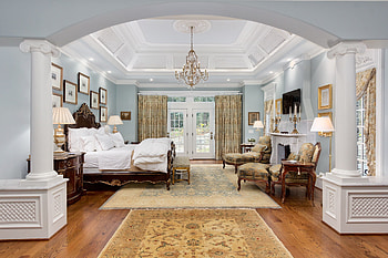 Retro bedroom chandelier, Ceiling design, Vintage-inspired room, Nostalgic HD wallpaper