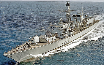 HMS Northumberland, F238, , vector art, HMS Northumberland drawing, creative art, HMS Northumberland art, vector drawing, abstract ships, HMS Northumberland F238, Royal Navy HD wallpaper