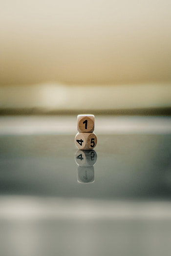 Reflection, Miscellanea, Miscellaneous, Cubes, Dice, Bones HD phone wallpaper
