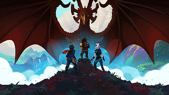 The Dragon Prince, Breathtaking art, Captivating characters, Epic HD wallpaper