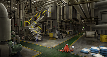 Finding Dory Concept Art, finding-dory, movies, animated-movies, 2016-movies, octopus HD wallpaper