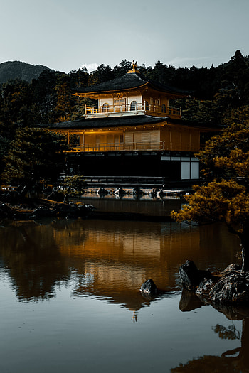 Cities, Nature, Rivers, Building, Pagoda, Temple HD phone wallpaper