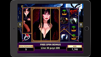 ELVIRA MISTRESS OF THE DARK Penny Video Slot Game with an ELVIRA SPIN BONUS HD wallpaper
