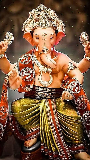 Ganesh , Beautiful Ganesh Murti, beautiful, ganesh murti HD phone wallpaper