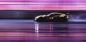 Chevrolet Corvette, cyberpunk, sports car HD wallpaper